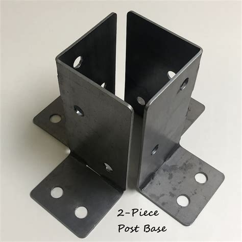 interior black metal post bracket bottom with plate|metal brackets for wood posts.